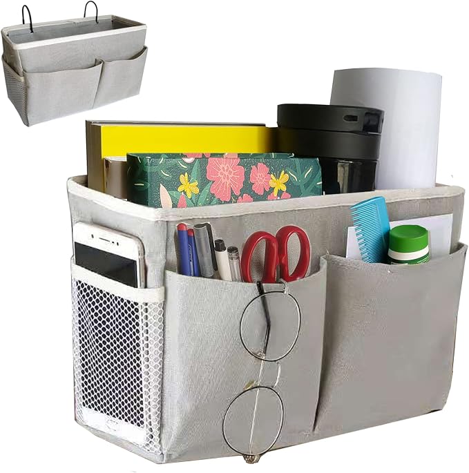 Bedside Caddy, Bedside Hanging Storage Organizer by Someteth