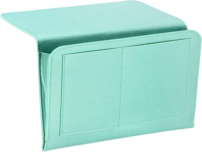 PATIKIL 13in Bedside Caddy, Bed Caddy Bedside Organizer Hanging Soft Felt 5 by PATIKIL