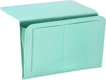 PATIKIL 13in Bedside Caddy, Bed Caddy Bedside Organizer Hanging Soft Felt 5 by PATIKIL