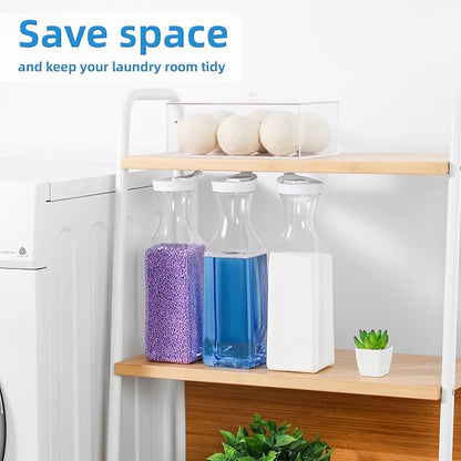 Laundry Detergent Dispenser, 54oz Fabric Softener Dispenser, Plastic Liquid - Image 6