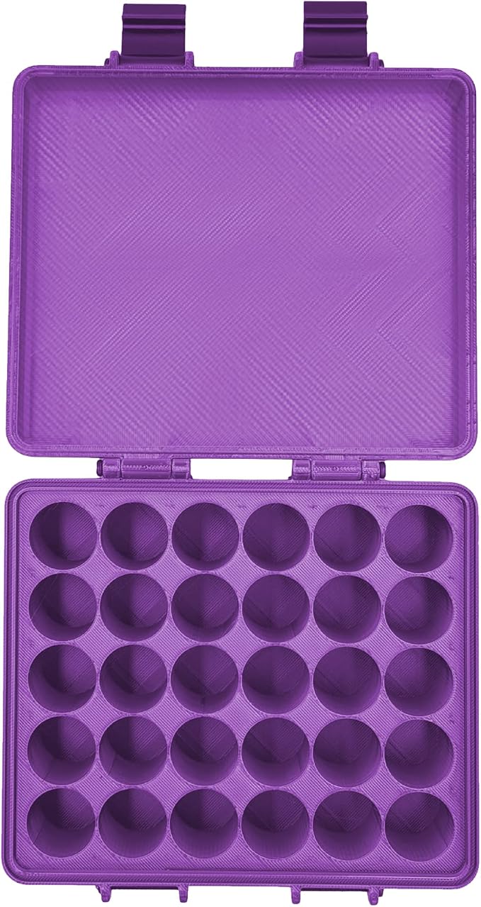 3D Printed Essential Oils Storage Case Compatible - 5ml Bottle Storage Box with by PlanitiaCorp
