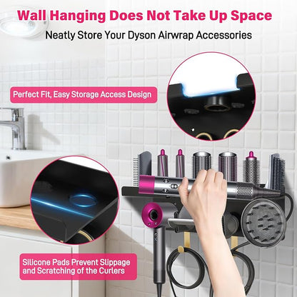 Wall Mount Hair Holder Compatible - Image 3