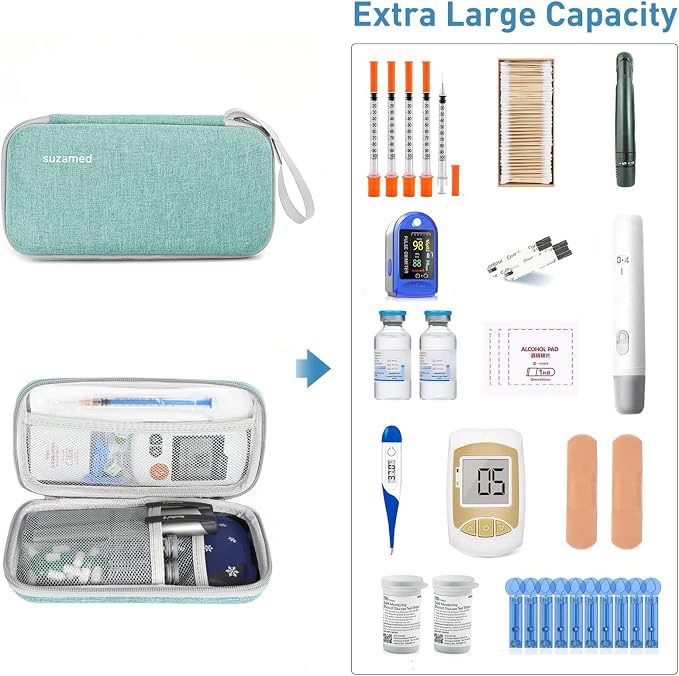 Insulin Cooler Travel Case, EVA Insulation Travel Medicine Kit - Image 6