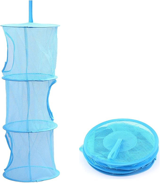 Mesh Hanging Storage Basket by Gouccpu