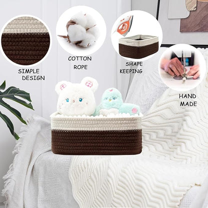 COMFY-HOMI 13" x 8.5" x 5.1" Storage Baskets - Image 5