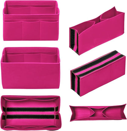 DailyPlus Purse Organizer Insert Felt Bag Organizer Handbag Organizer Insert - Image 3