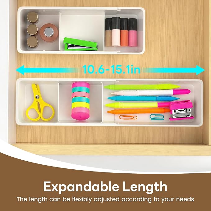 Expandable Drawer Organizers, Adjustable Drawer Dividers Organizers, PP Drawer - Image 4