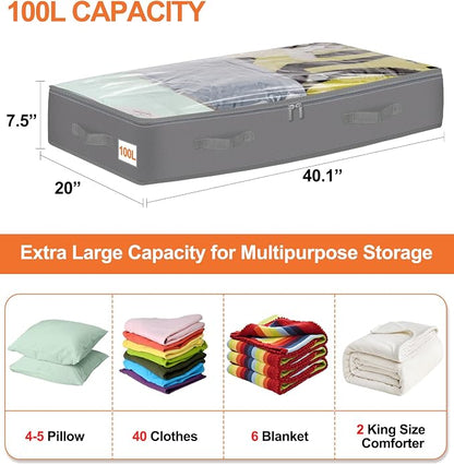 punemi Under Bed Storage Containers - Image 4