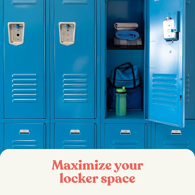 Home in Bold Metal Adjustable Locker Shelf | Heavy Duty Powder-Coated Steel - Image 7