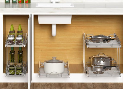 OCG Pull Out Cabinet Organizer, Pull out Shelves - Image 7