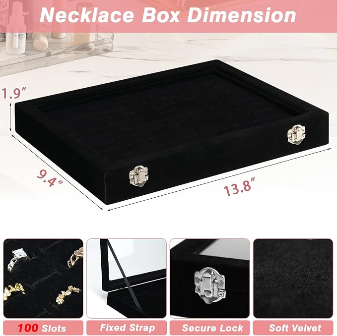 Ring Organizer for Jewelry, Ring Holder Box - Image 6