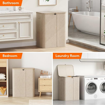 Lifewit 185L 3 Section Laundry Hamper - Image 9