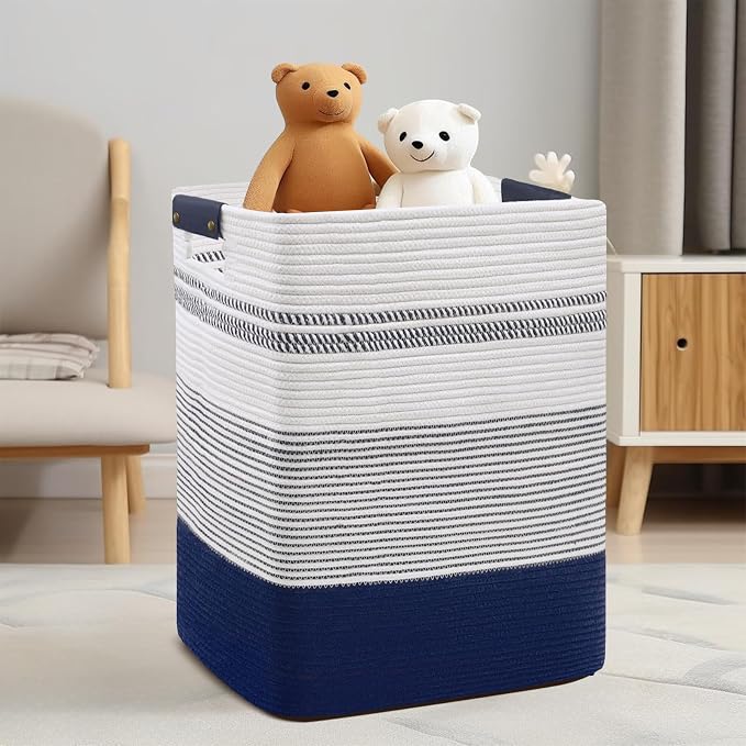 DOFASAYI Laundry Basket - 85L Large Woven Baskets - Image 3