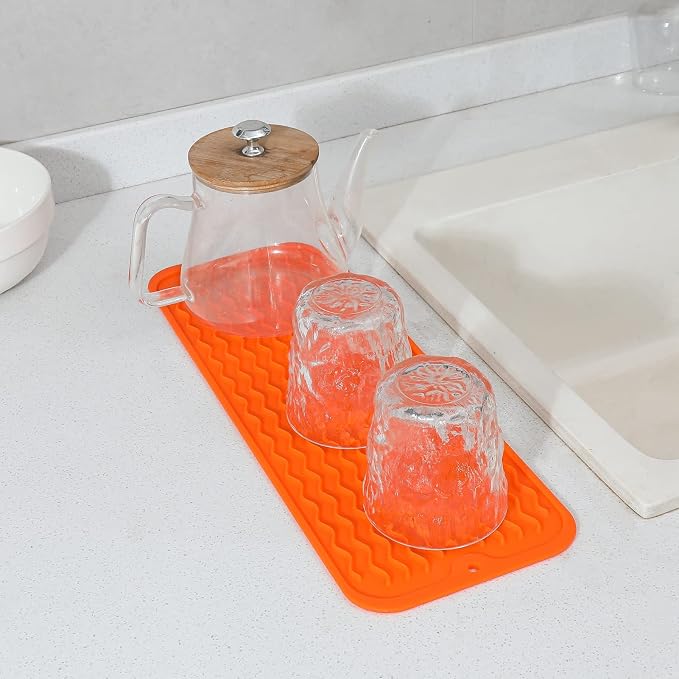 Silicone Dish Drying Mat for Multiple Usage, Easy clean, Eco-friendly, - Image 6
