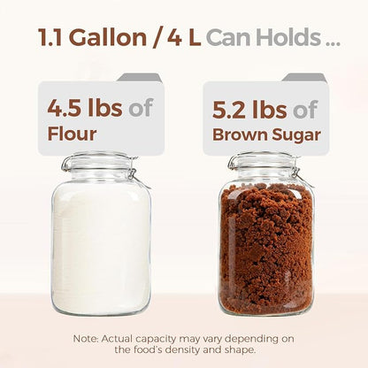 ComSaf 1.1 Gallon Glass Jar - Image 3