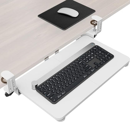 Ergonomic Mouse & Keyboard Tray Under Desk, Pull Out by Zontera