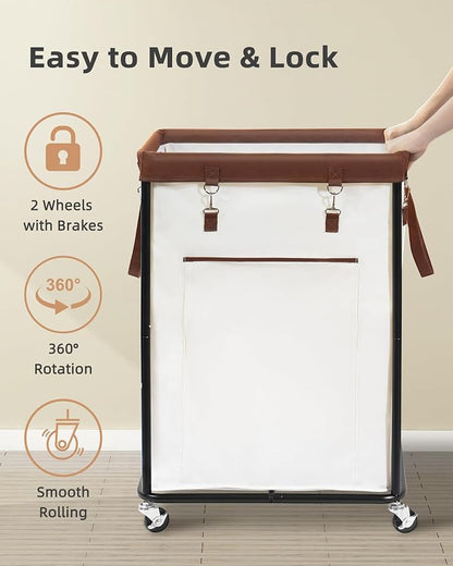 STORAGE MANIAC Large Laundry Basket - Image 4