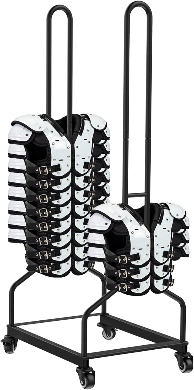 Football Shoulder Pad Rack by KERTY