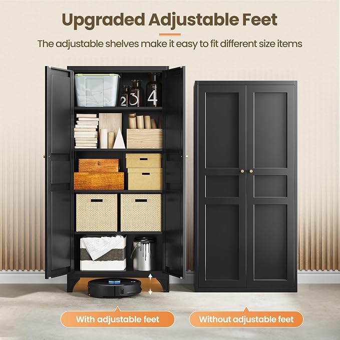 Yizosh Metal Storage Cabinet - Image 6