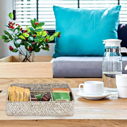 BTSKY Desk Drawer Organizer Tray, Coffee Station Organizer Tea Bag Organizer - Image 5