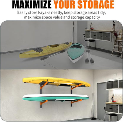 Kayak Storage Rack, Wall Mount Kayak Racks - Image 6