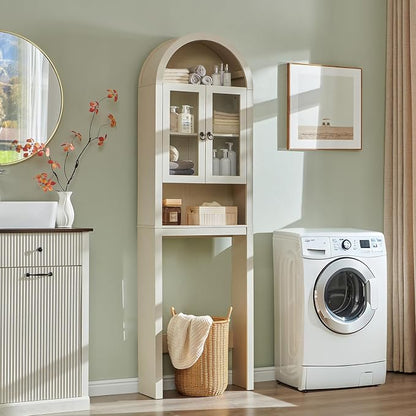 IFGET Arched Over The Toilet Storage Cabinet - Image 7