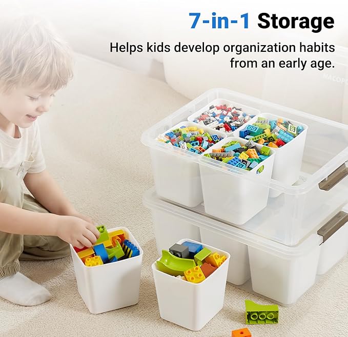 MACOPRO 17 QT Clear Storage Bins - Image 2