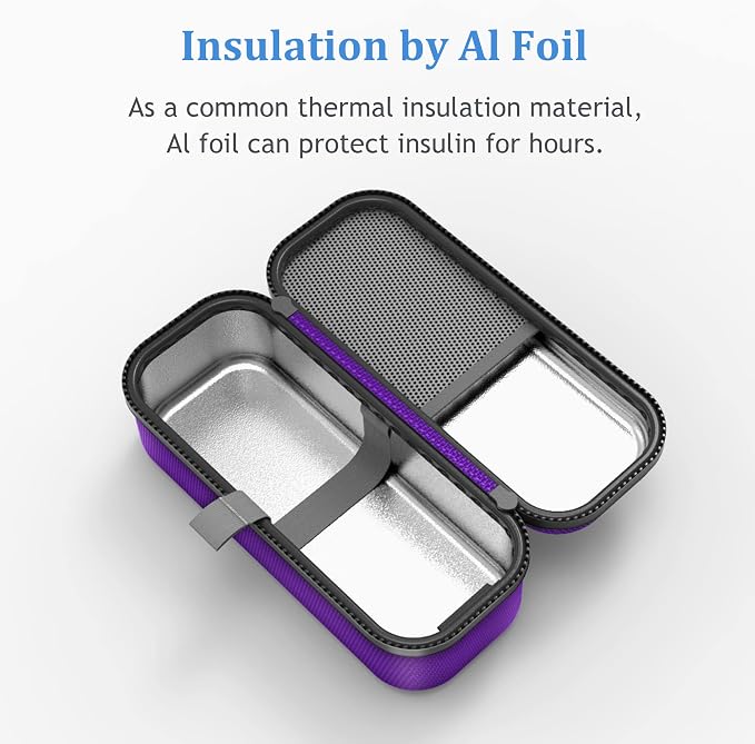 SHBC Medical Cooler Insulin Vial Carrying Travel Case Protector - Image 6