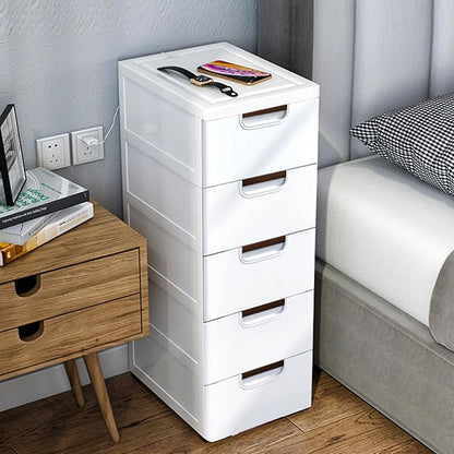 Plastic Drawers Dresser Storage Cabinet - Image 5