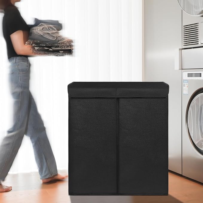 DOKEHOM 150L Double Laundry Basket - Image 8