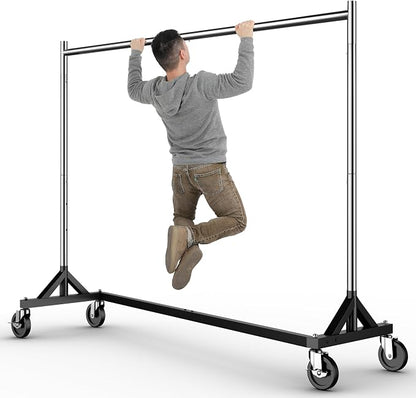 HOKEEPER Commercial Z Base Garment Rack Hold 500LBS Heavy Duty Clothing Rack by HOKEEPER