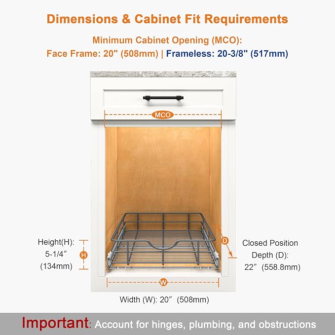ALINE FURNITURE Pull Out Shelves - Image 2