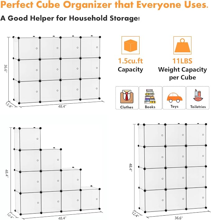 C&AHOME Cube Storage Organizer - Image 3