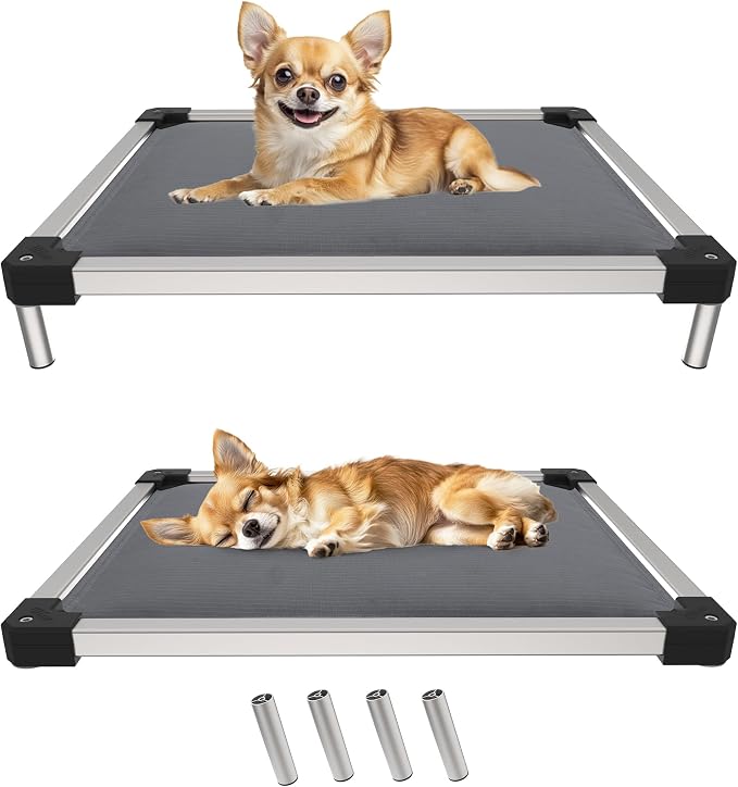 FXW TitanNest Chew-Proof Elevated Dog Bed, Raised Cot by FXW