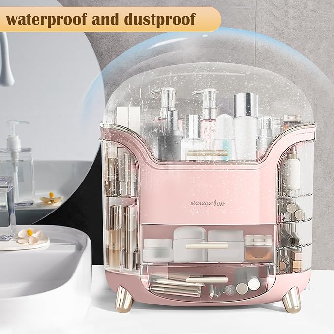Makeup Organizer & Skincare Organizers, Cosmetic Organizer Box - Image 6