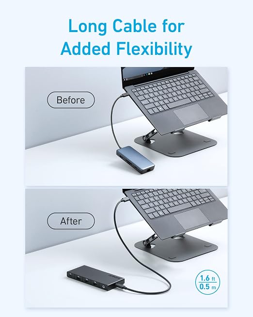 Anker USB C Hub, Dual Monitor - Image 7