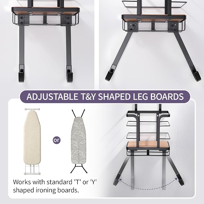 Over the Door Ironing Board Holder - Image 3