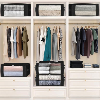 Fab totes 35L Closet Organizers and Storage, Foldable Under Bed Storage - Image 7