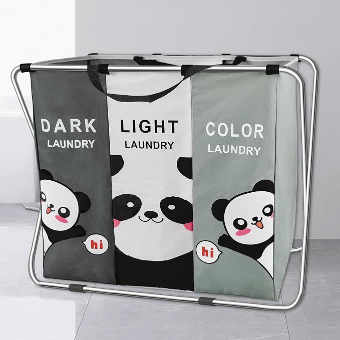 Nicesail Laundry Hamper 3 Section - Image 8