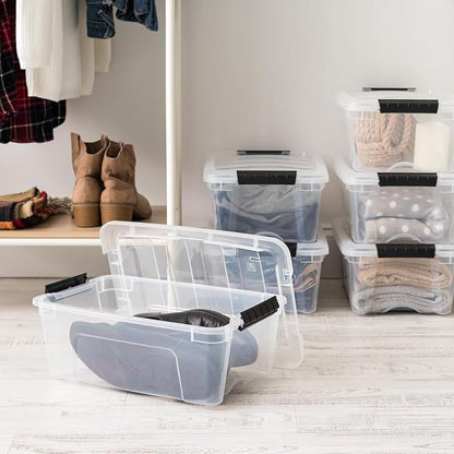 IRIS USA 13 QT Plastic Storage Box - Image 5