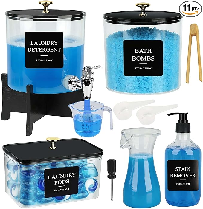 Laundry Room Organization Containers by Ecopandy