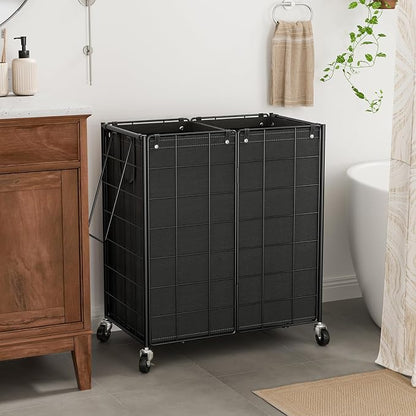 WOWLIVE Double Laundry Hamper - Image 2