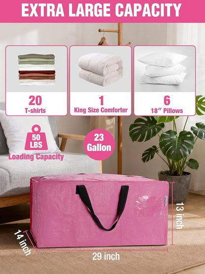 WORKPRO 4 Pack Extra Large Moving Bags - Image 3