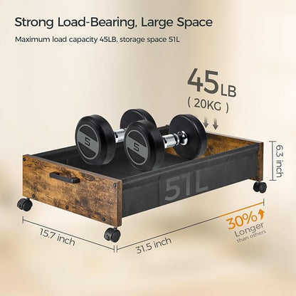 FOUCSSOMEI Under Bed Storage - Image 3