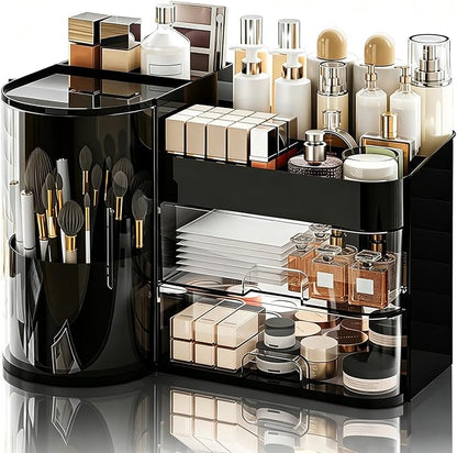 Makeup Organizer, Rotating Cosmetic Storage Organizer by Unknown
