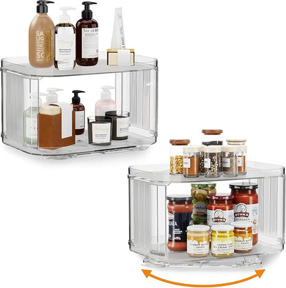 FIRJOY Lazy Susan Organizer for Cabinet, Countertop by FIRJOY
