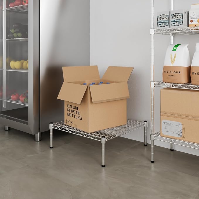 24" Deep x 24" Wide x 8" Height Wire Shelving Kit | 1-Tier | NSF Commercial - Image 7