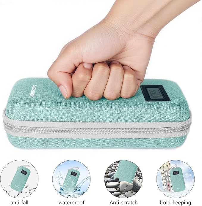 Insulin Cooler Travel Case, EVA Insulation Travel Medicine Kit - Image 6