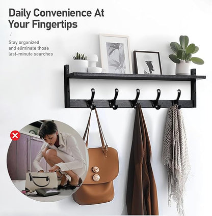 Tatub 29'' Coat Rack Wall Mount - Image 3