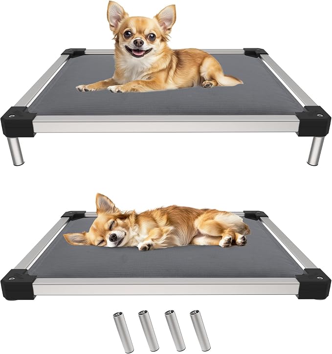 FXW TitanNest Chew-Proof Elevated Dog Bed, Raised Cot by FXW